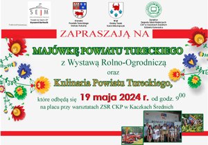 Zdjęcie główne dla wydarzenia: Majówka Powiatu Tureckiego w Kaczkach Średnich - 19 maja 2024 r.